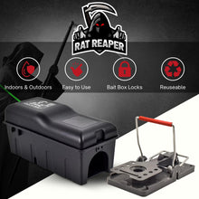 Load image into Gallery viewer, Rat Reaper Death Box - Instant Kill Rat Trap | Humane Rat Traps for Indoors Home, Loft, Kitchen