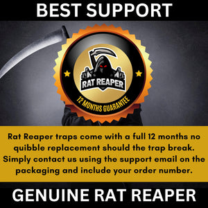 Rat Reaper Tunnel of Doom - Dual-Entrance Outdoor Rat Trap | Efficient Snap Trap for Safe, Humane Rodent Control | Durable & Reusable - 1 Pack