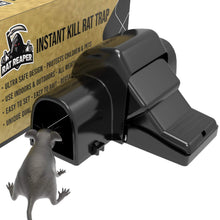 Load image into Gallery viewer, Rat Reaper – Rat Traps That Kills Instantly | Professional Rat Trap For Big Rats - Rat Traps That Work Outdoors &amp; Indoors (Attic Loft) | Our Best Rat Traps For Outside Garden Garage Chicken Coop - UK